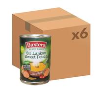 Baxters Plant Based Sri Lankan Sweet Potato Vegan Soup, 380 g (6-Pack)