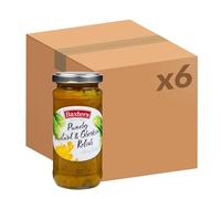 Baxters Punchy Mustard and Gherkin Relish, Hot & Sour, Vegan, Bulk Pack, 225 g (Pack of 6)