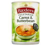 Baxters Vegetarian Carrot And Butterbean Soup 415G