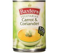 Baxters Vegetarian Carrot and Coriander Soup 400 g (Pack of 12)