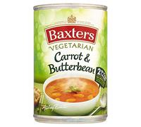 Baxters Vegetarian Carrot & Butterbean Soup (400g) - Pack of 2