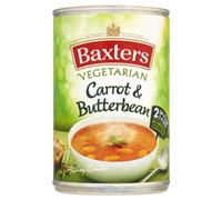 Baxters Vegetarian Carrot Soup & Butterbean 4 x 400 g