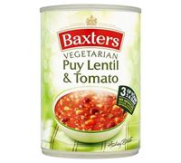 Baxters Vegetarian Puy Lentil & Tomato Soup 400g - Pack of 2