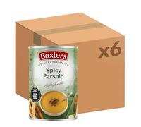 Baxters Vegetarian Spicy Parsnip Soup, Multipack, 400 g (Pack of 6)