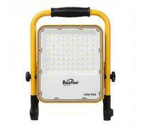 Baxton Rechargeable LED Work Light, 50W/100w/150w IP65, 6500K Cool White, Portable with Built in USB Power Bank, Type-C Charging, 4 Lighting Modes (100, Watts)