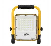 Baxton Rechargeable LED Work Light, 50W/100w/150w IP65, 6500K Cool White, Portable with Built in USB Power Bank, Type-C Charging, 4 Lighting Modes (50, Watts)