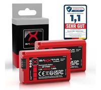 Baxxtar 2 x Battery for Sony NP-FW50 FW50 DSC-RX10 Mark I-IV 1080 mAh