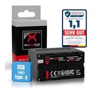 Baxxtar PRO NP-F970 Battery (10500 mAh, 10A) with Direct PD USB-C 20W Input/Output and USB-A 2A Output for NP-F990 NP-F980 NP-F960 NP-F950 NP-F750