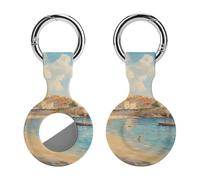 Bay Beach Ocean Port Town Full Protective Cover Case with Keyring Silicone Skin