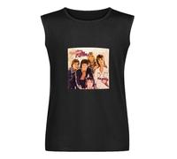 Bay City Rollers Black Men's Vests Tank Tops O-Neck 100% Cotton Undershirts Unisex Sleeveless T-Shirt XXL