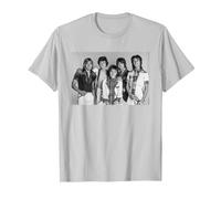 Bay City Rollers Scottish Rock Band Photo by Allan Ballard T-Shirt, Men, Silver Grey, Medium