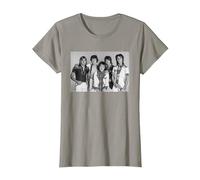 Bay City Rollers Scottish Rock Band Photo by Allan Ballard T-Shirt, Women, Slate Grey, Medium