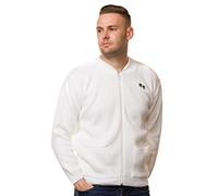 Bay eCom UK Men’s Bowling Golf White Cardigans Zipper Bowls Logo Sports Tops Jumpers Size S to 5XL (Small, White)
