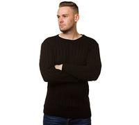 Bay eCom UK New Men’s Chunky Cable Knit Pullover Thick Jumper Warm Winter Sweater S to 5XL