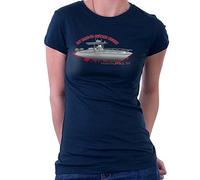 Bay Harbour Butcher Cruises Dexter Women's T-Shirt Navy Blue