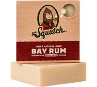 Bay Rum Soap by Dr. Squatch - Men's Naturally Fresh Scented Natural Bar Soap with Bay Rum, Kaolin Clay, Shea Butter - Organic Handmade in USA