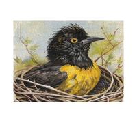 Baya Weaver (1) 500 Piece Premium Jigsaw Puzzle Pet Bird For Men Educational Decompression Adults Anxiety Memory Care Mothers Valentines Premium Cardboard 500 PCS