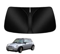 BAYAJIAZ Windscreen Sun Shade for Car inside Windshield Sun Shade for Mini Cooper R50 R52 R53 2002-2006 Front Window Sunshades Foldable UV Protection Sunshade Car Interior Accessories Summer,B
