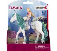 Bayala Mermaid Gabriella and Underwater Horse Figure Set Schleich Toys 70558