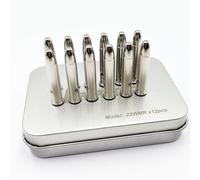 Bayattoo 22WMR Steel Safety Practice Rounds Action Trainer Dummy Round Dry Fire Training Snap Cap (12pk)