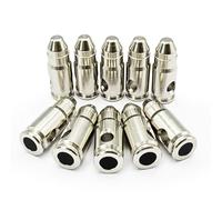 Bayattoo Steel Safety Practice Rounds Action Trainer Dummy Round Dry Fire Training Snap Cap (.357 SIG)