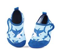 Baycat Children's Water Shoes, Quick-Drying Barefoot Beach Shoes, Non-Slip Thick-Soled, Suitable for Beach, Swimming Pool and Seaside Vacation (9.5/10.5, Blue)