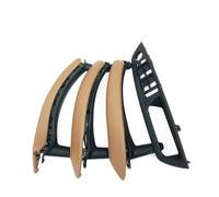 BAYDE 7PCS Set LHD RHD Interior Door Window Switch Panel Pull Handle Leather Cover for X5 X6 E70 E71 2007-2014 Interior Door Handle Cap(RHD Set Sattle11)