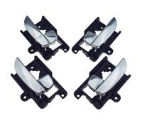BAYDE Chrome Interior Door Handle Front/Rear Left/Right for Hyundai for Elantra 2007-2010 826200Q000 826100Q000 Interior Door Handle Cap(Front Rear LH RH 4Pc)