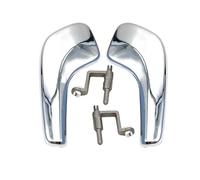 BAYDE for Opel for Corsa D 2006-2014 1 Pair Car Plated Plastic Stainless Interior Door Handles 13297814 13297813 Interior Door Handle Cap(Left-Right)