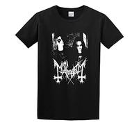 BaydogRVX Mayhem Dead Morbid Norwegian Metal Euronymous Hellhammer Watain Mens 100% Cotton TShirt Size 3XL Black