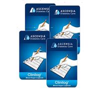 Bayer Ascensia CliniLog Self Testing Record Book, 4 Books