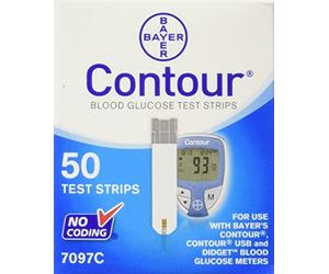 Bayer Bayer'S Contour Test Strips - 2 Boxes Of 50 - Box Of 100