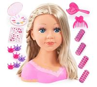 Bayer Design 90088AA Hairdressing head Charlene Super Model, styling, Makeup, with Accessories