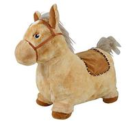 Bayer Chic 2000 401 30 Inflatable Bouncy Horse with Air Pump, Brown, Large