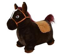 Bayer Chic 2000 401 40 Inflatable Bouncy Horse with Air Pump Dark Brown