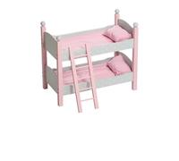 Bayer Chic 2000 513 91 Doll's Bunk Bed, 3 Years to 8 Years, Grey, Puntos Grey, Small