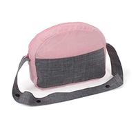 Bayer Chic 2000 853 15 Changing Bag for Dolls, Doll Changing Bag Bayer Chic 2000 Changing Bag, Doll Accessories, Doll Bag, Melange Grey/Pink
