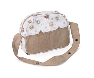 Bayer Chic 2000 853-63 Bayer Chic 2000 Nappy Bag for Dolls, Doll Diaper Bag, Doll Accessories, Doll Bag, Confetti Pink