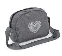 Bayer Chic 2000 853-76 Bayer Chic 2000-Changing Changing Accessories, Doll Bag, Jeans Grey