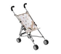 Bayer Chic 2000 - Roma Doll's Pram, Mini Buggy, Beige Bear 601-63