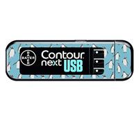 Bayer Contour Next USB Vinyl Sticker (Penguins)