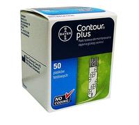 Bayer Contour PLUS Diabetic Blood Glucose Test Strips 50