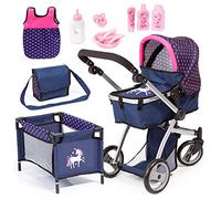 Reig Musicales Set Mega Combi Doll Cart 69.98x54.99x34.98 Cm Pink