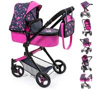 Bayer Design 18418AA Combi doll's pram Neo Vario with bag