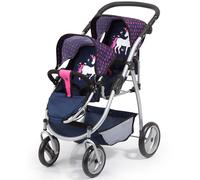 Reig Musicales Twin Walk Car 73x63x46 Cm Doll Purple