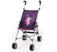 Bayer Design 30112AA Dolls pushchair, stroller, foldable, double wheels, security belt
