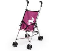 Bayer Design 30537AA Dolls pushchair, stroller, foldable, double wheels, security belt