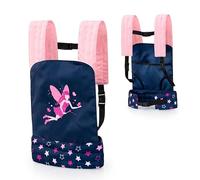 Bayer Design 62216AA Doll carrier for kids EasyCarry, front and back portable, adjustable padded straps, for dolls and plush toys