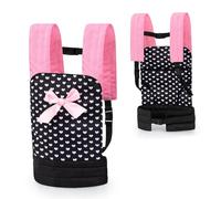 Bayer Design 62260AA Doll Carrier for kids EasyCarry, front and back portable, pink, black