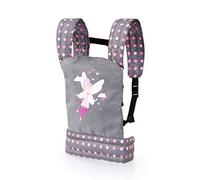 Bayer Design 62266AA Doll carrier for kids EasyCarry, front and back portable, adjustable padded straps, for dolls and plush toys